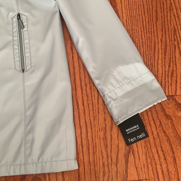 Fen nelli Full Zip Water Resistant Jacket with plaid lining - Picture 16 of 16